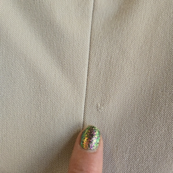 Express Stone Beige One Button Blazer - some flaws! - Picture 15 of 15